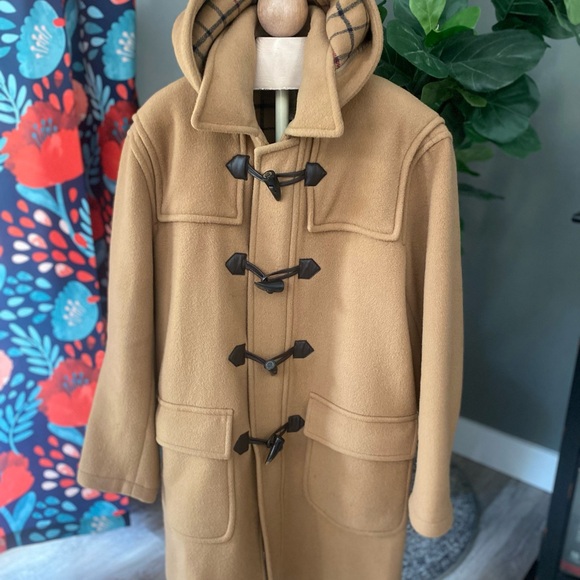 Brooks brothers Wool trench Coat camel medium - Picture 2 of 13